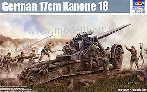 Trumpeter - German 17cm Kanone 18 Heavy Gun 
